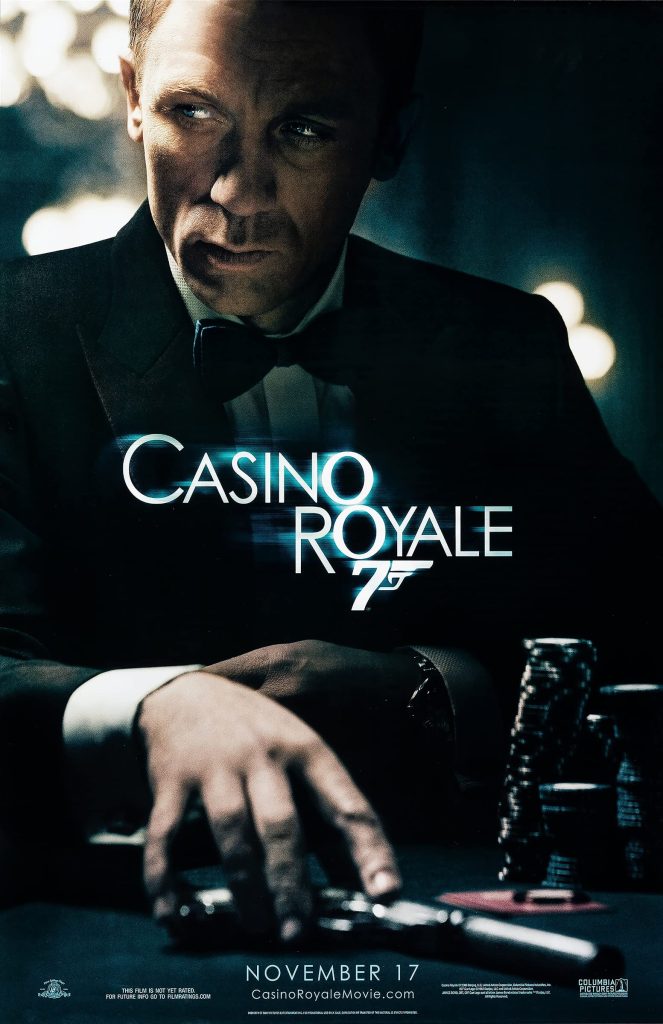 Casino Royale James Bond Cover Art Movie Poster